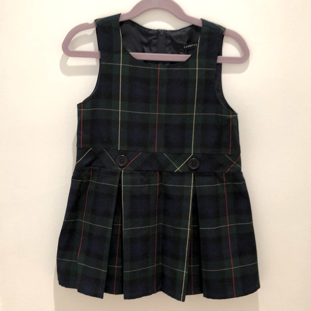 Plaid Lands’ End dress